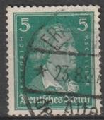 Rijk 1926 387 Schiller 5p, Gest, Postzegels en Munten, Postzegels | Europa | Duitsland, Ophalen of Verzenden, Overige periodes