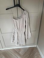 Ambika mousseline playsuit, Kleding | Dames, Jumpsuits, Maat 38/40 (M), Beige, Ophalen of Verzenden, Zo goed als nieuw