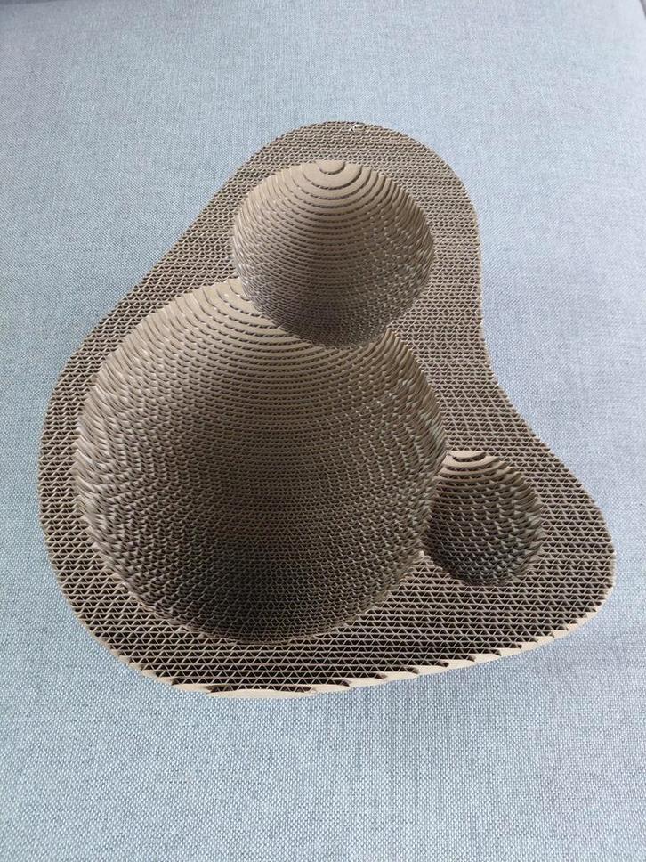 Sem Design Kartonnen Fruitschaal - Uniek!, Kleding | Dames, Hoeden en Petten, Nieuw, One size fits all, Ophalen of Verzenden