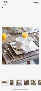 Riviera Maison rattan 4 x Diner placemats, Huis en Inrichting, Ophalen of Verzenden