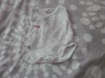 Wit/fuchsia/antraciet prematuur rompertje Prenatal 44 zgan, Kinderen en Baby's, Babykleding | Prematuur, Nacht- of Onderkleding