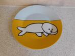 Bord 19,5 cm. Zeehond Kees de Waal Texxxel, Huis en Inrichting, Keuken | Servies, Overige materialen, Ophalen of Verzenden, Zo goed als nieuw
