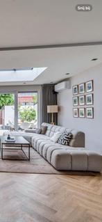 Bank Trentino japandi modern beige, Huis en Inrichting, Ophalen, Zo goed als nieuw, 75 tot 100 cm, Vierpersoons of meer