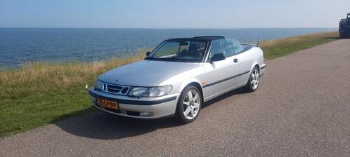 Saab 9-3 2.0 T Cabrio 1998 Grijs, Auto's, Saab, Bedrijf, Saab 9-3, ABS, Airbags, Airconditioning, Bluetooth, Boordcomputer, Centrale vergrendeling
