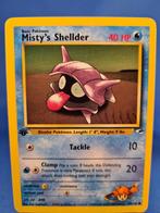Misty's Shellder 89/132 - Gym Heroes (1st edition), Verzenden, Gebruikt, Losse kaart
