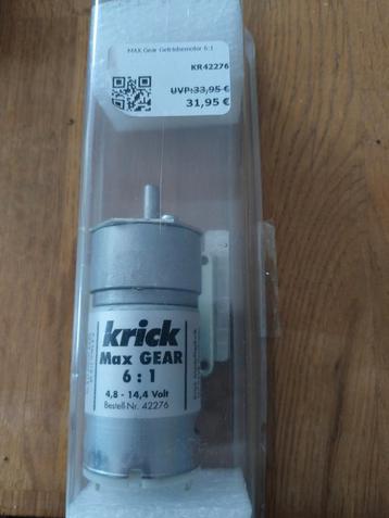 Krick Max Gear 6:1 Modelbouwmotor beschikbaar voor biedingen