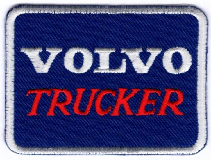 Volvo Trucker stoffen opstrijk patch embleem #2, Verzamelen, Automerken, Motoren en Formule 1, Nieuw, Auto's, Ophalen of Verzenden