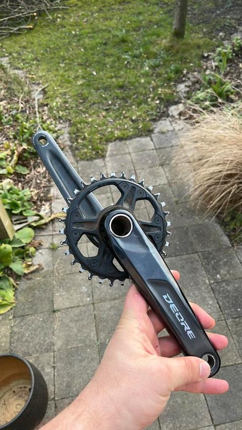 Crankset deore 12 sp, Fietsen en Brommers, Fietsonderdelen, Ophalen of Verzenden
