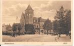 Gemeentehuis te Zeist met venter en zijn paard en wagen 1925, Ophalen of Verzenden, 1920 tot 1940, Gelopen, Utrecht