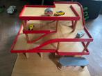 Houten speelgoed garage, Kinderen en Baby's, Speelgoed | Houten speelgoed, Ophalen, Zo goed als nieuw, Overige typen