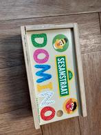 Sesamstraat Domino Houten Speelgoed, Ophalen of Verzenden, Gebruikt, Jongen of Meisje