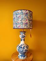 Delftsblauwe knobbelvaaslamp, Ophalen of Verzenden, Nieuw, Stof, Minder dan 50 cm