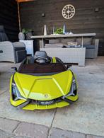Lamborghini Sian (Elektrische kids auto), Ophalen, Zo goed als nieuw
