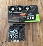 3070 grafische kaart + MSI PRO B760M-Pddr4 + koeler ram cpu, Computers en Software, Videokaarten, Ophalen, PCI-Express 4, Zo goed als nieuw