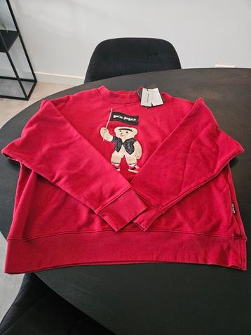 Splinternieuwe Palm Angels heren trui rood maat L beschikbaar voor biedingen