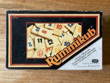 Vintage Goliath Rummikub (1-4 spelers, 8+jaar) reiseditie beschikbaar voor biedingen
