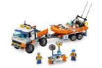 Lego City 7726 – Coast Guard Truck with Speed Boat, Complete set, Ophalen of Verzenden, Lego