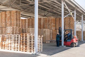 EPAL keurmerk Nieuwe robuuste Europallets beste kwaliteit beschikbaar voor biedingen