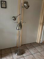 Staande schemerlamp met 3 kelken, Huis en Inrichting, Lampen | Vloerlampen, Ophalen, Overige materialen, Vintage, Zo goed als nieuw