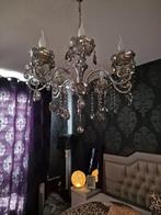 Elegante Kroonluchter met Kristallen, Ophalen of Verzenden, Zo goed als nieuw, Glas, Klassiek