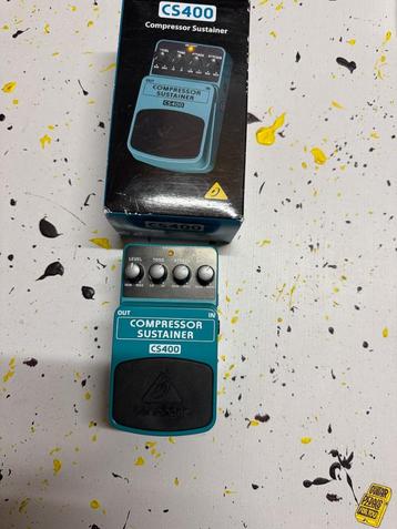 Behringer CS400 Compressor Sustainer Pedal beschikbaar voor biedingen