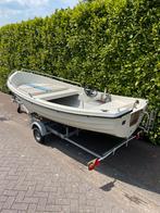 Polyester sloep boot visboot consoleboot met trailer, Watersport en Boten, Ophalen of Verzenden