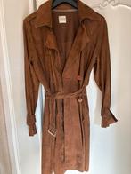 PAUW Amsterdam suède trenchcoat (maat 3), Maat 38/40 (M), Beige, Pauw, Ophalen of Verzenden