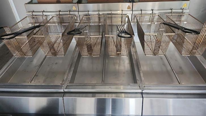 Combisteel propaan friteuse, transport deksel, Zakelijke goederen, Horeca | Keukenapparatuur, Fornuis, Frituur en Grillen, Ophalen of Verzenden