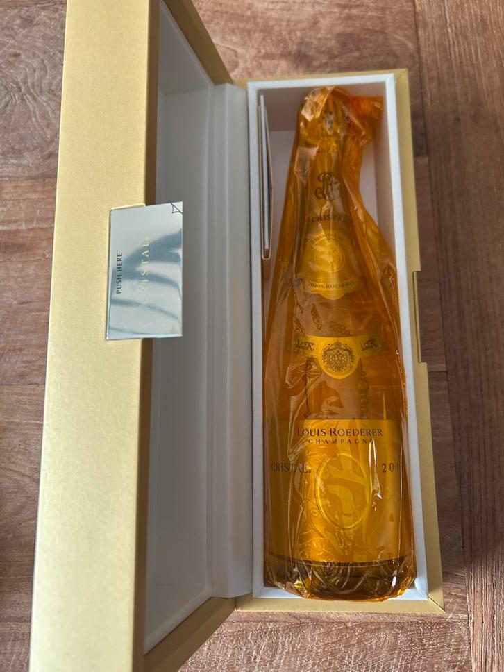 Roederer Cristal 2015 - Top Champagne!, Verzamelen, Wijnen, Nieuw, Champagne, Frankrijk, Vol, Ophalen of Verzenden