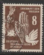 DDR 1950 277 Vrede 8p, Gest, Ophalen of Verzenden, DDR, Gestempeld