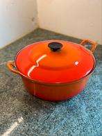 Le Creuset 30 vintage, Ophalen of Verzenden, Gebruikt, Gietijzer