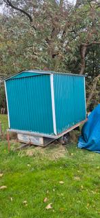 Metalen Schuur 2.50x2.50m met schuifdeuren, Tuin en Terras, Ophalen