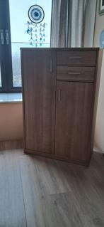 Hoog opbergkastje met deuren en lades, Huis en Inrichting, Kasten | Kledingkasten, Ophalen, 25 tot 50 cm, 50 tot 100 cm, Minder dan 100 cm