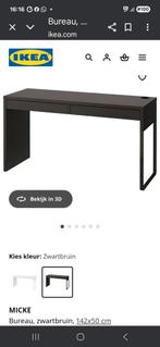 Buro Micke (ikea), Ophalen of Verzenden, Zo goed als nieuw, Bureau