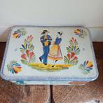 Frans Massilly blik, Verzamelen, Ophalen of Verzenden, Gebruikt, Koek(jes), Overige merken