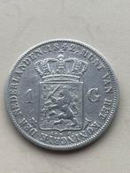 Gulden 1842 zeer zeldzaam zfr, Postzegels en Munten, Munten | Nederland, 1 gulden, Zilver, Ophalen of Verzenden, Losse munt