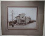 oude foto Bussum Notaris Scheffelaar Klots met oorkonde, Verzamelen, Foto, Ophalen of Verzenden, Zo goed als nieuw, Voor 1940