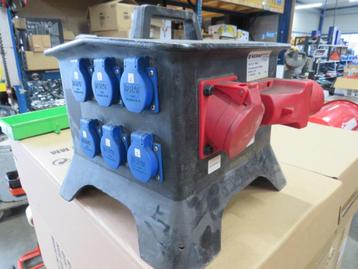 Keraf KE05N volrubber verdeelkast zwerfkast stroomverdeler  beschikbaar voor biedingen