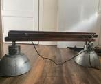 Landelijke Hanglamp Industrieel Hout/Metaal, Gebruikt, Ophalen of Verzenden, Landelijk, Minder dan 50 cm