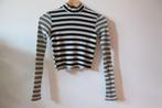 Striped crop sweater (TOPSHOP), Kleding | Dames, Blauw, Topshop, Ophalen of Verzenden, Maat 34 (XS) of kleiner