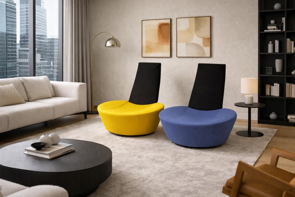 2 Montis Fauteuils, Huis en Inrichting, Gebruikt, 75 tot 100 cm, Ophalen of Verzenden, Stof