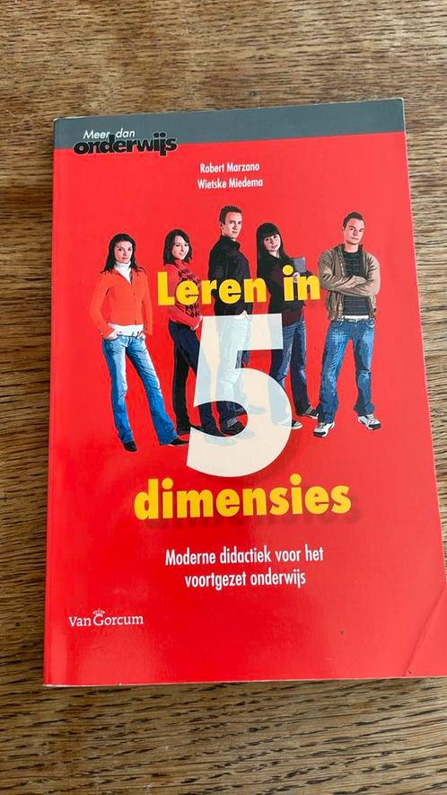 W. Miedema - Leren in vijf dimensies, Boeken, Wetenschap, Zo goed als nieuw, Sociale wetenschap, Ophalen of Verzenden