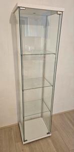 glazen vitrine kast, Ophalen, Glas, 50 tot 100 cm, 150 tot 200 cm