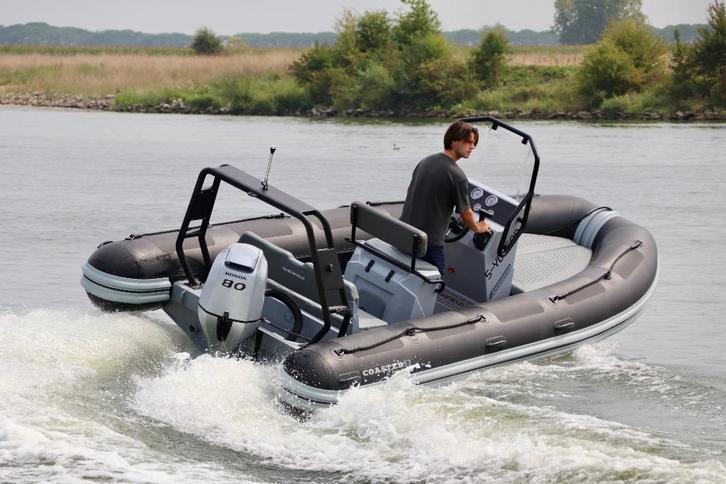 Highfield coater 53 RIB met trailer, Watersport en Boten, Bootonderdelen, Zo goed als nieuw, Motor en Techniek, Motorboot, Ophalen