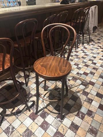 fameg bentwood barkruk bistro beukenhout hoog 8x beschikbaar voor biedingen