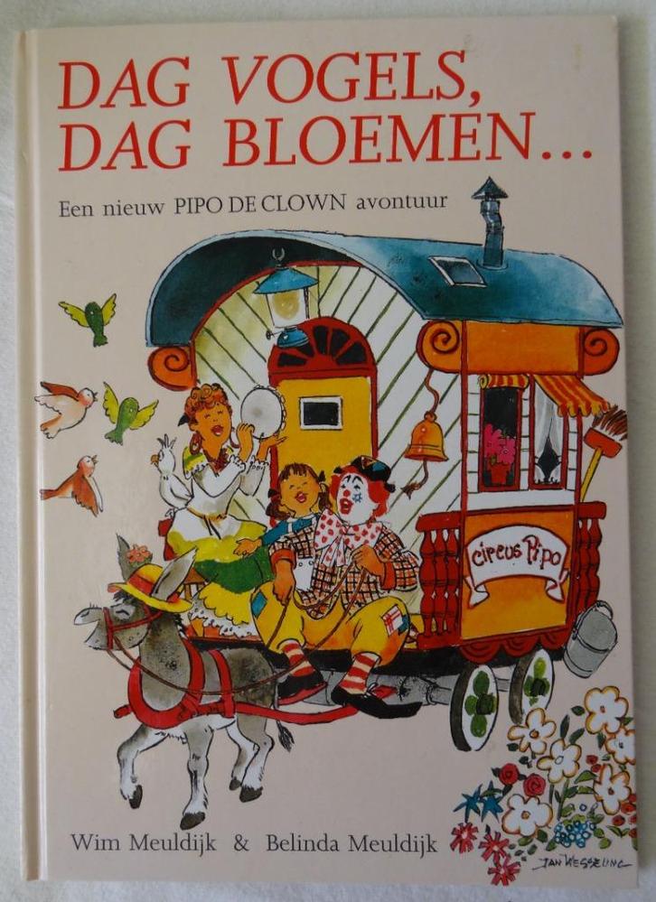 Dag Vogels, Dag Bloemen – Pippo De Clown, Boeken, Kinderboeken | Jeugd | onder 10 jaar, Zo goed als nieuw, Fictie algemeen, Ophalen of Verzenden