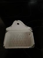 Wit emaille zeepbak oud, Antiek en Kunst, Ophalen of Verzenden