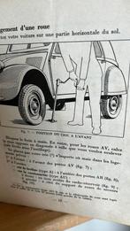 Instructieboekje 2CV 1952 type A en type AU, Ophalen, Gebruikt, Citroën
