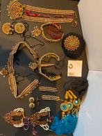 Bharatnatyam Kostuum Sieraden - Goede Staat, Overige materialen, Gebruikt, Ophalen of Verzenden, Rood