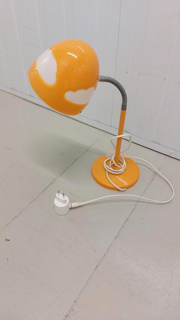 Vintage IKEA Skojig wolkenlamp, Huis en Inrichting, Lampen | Tafellampen, Gebruikt, Minder dan 50 cm, Kunststof, Metaal, Ophalen of Verzenden